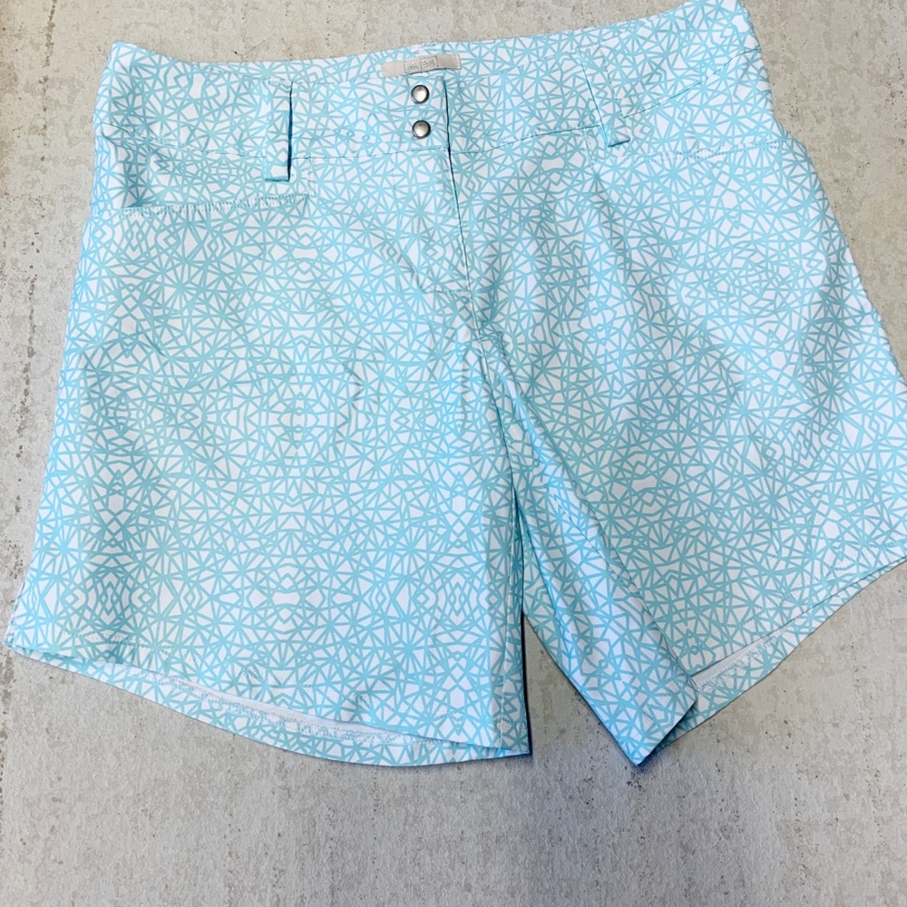 Adidas Golf Tennis Shorts Size 2 Turquoise